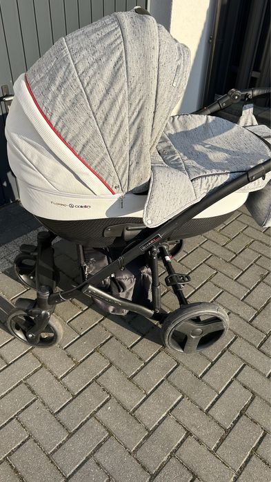 Wózek Coletto Florino Carbon gondola + spacerówka 2w1