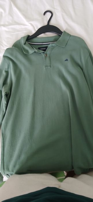 Polo manga comprida