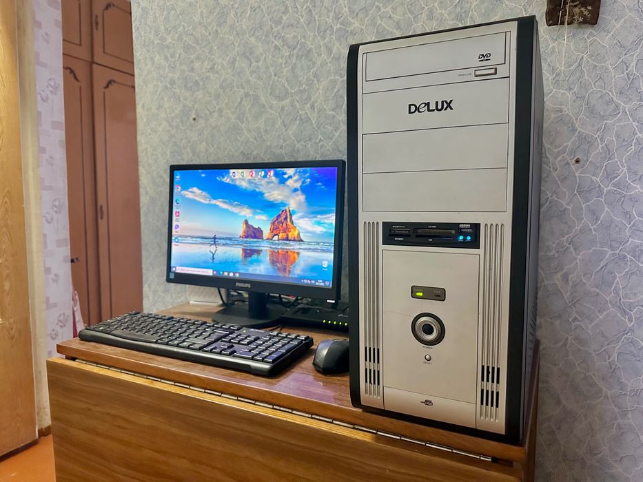 ПК Компʼютер - Системний блок Монітор Клавіатура Миша, для усього