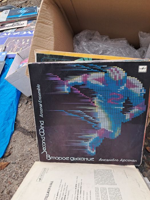 Виниловые пластинки около 50 шт