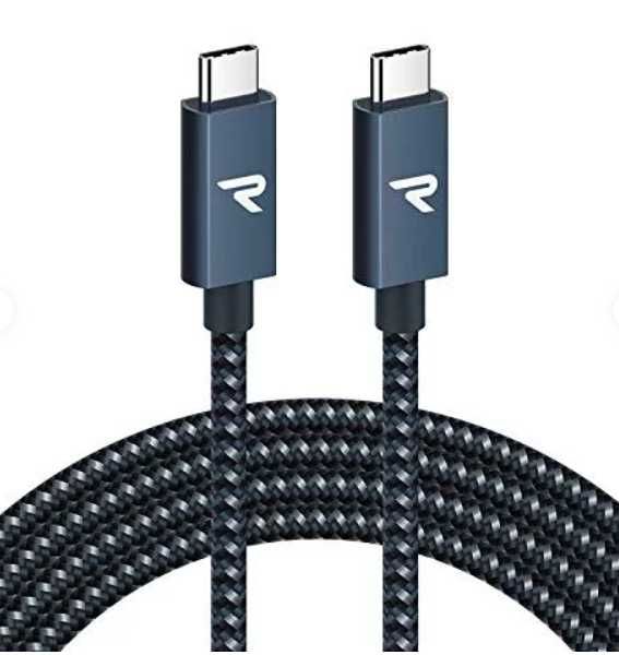 Kabel Rampow USB C do USB C 100W 20V / 5A