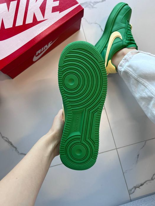 Кросівки Кроссовки Nike Air Force 1 Low x Ambush Pine Green Зелёный Зелений Кросовки демісезон