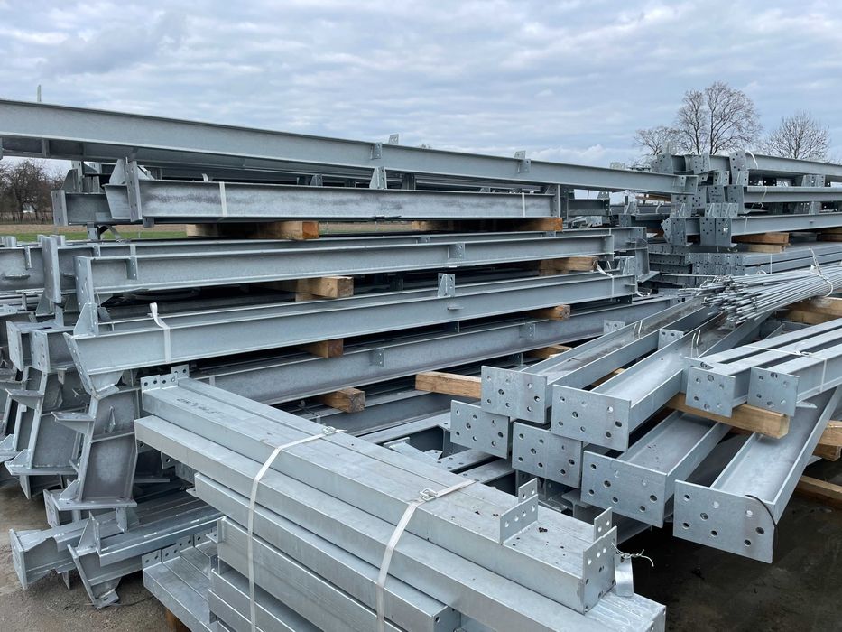 Konstrukcja Hala Stalowa Ocynk 8x14