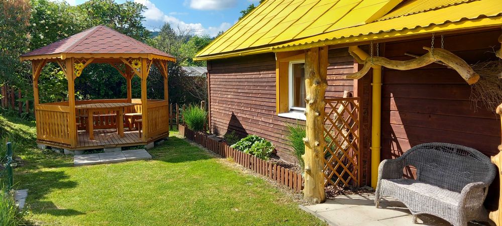 Domki Domek Polańczyk - domek 6 i 4 osobowy z działką na wyłączność