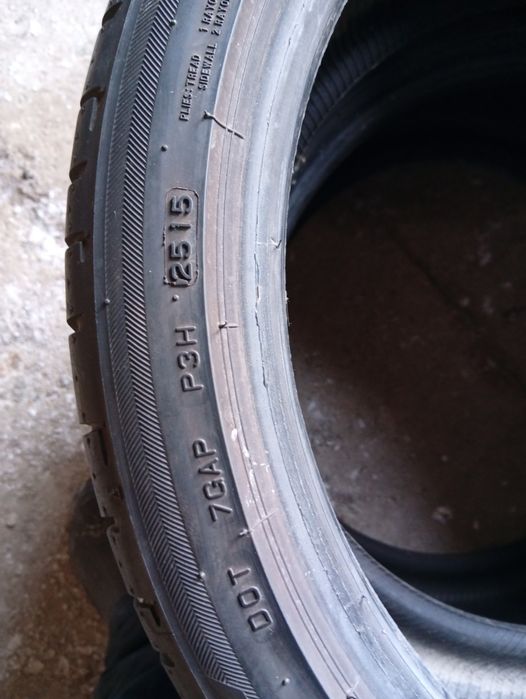 255.35.19 Bridgestone 4шт літо шини резина з Європи БВ склад Харків 35