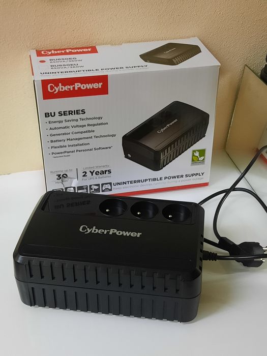 Zasilqcz awaryjny UPS Cyberpower BU650E