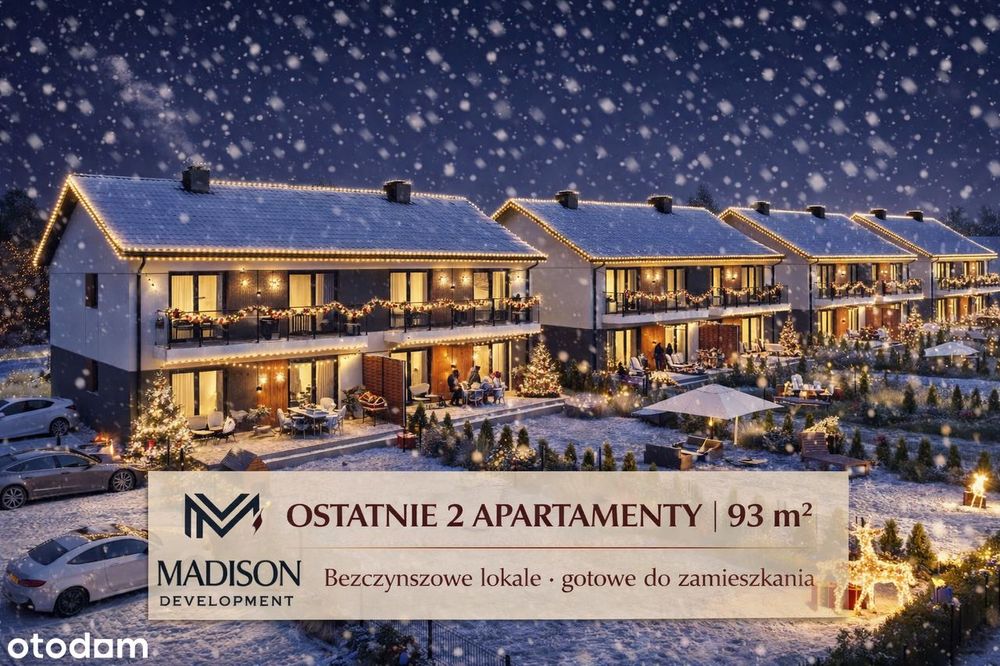 Apartament Bezczynszowy + 4 pokoje + parking + poddasze 40 m2