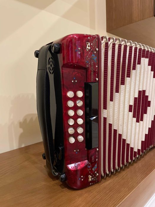 Concertina Dino Baffetti – Como nova, afinada