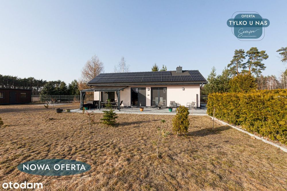 Nowy, parterowy dom marzeń pod lasem!