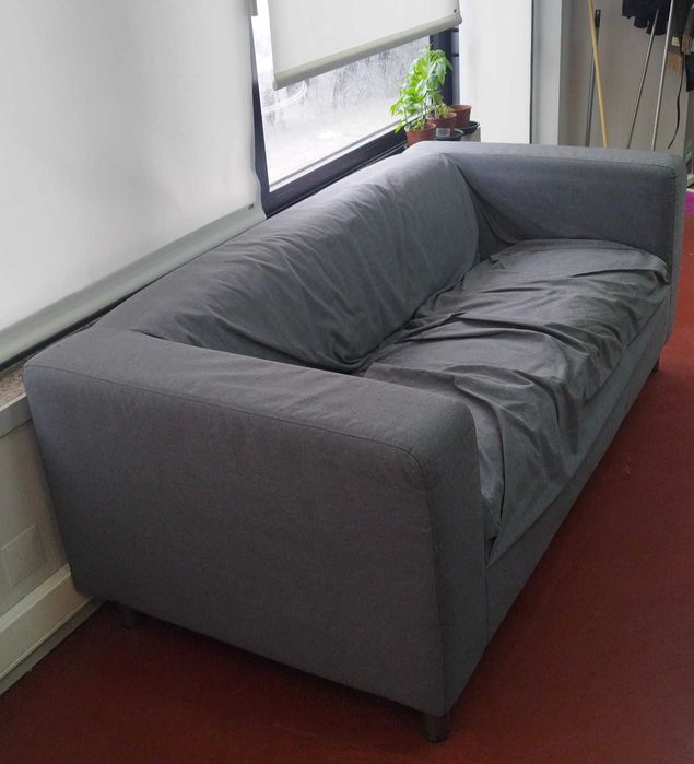 Sofá IKEA KLIPPAN para duas pessoas Cinza