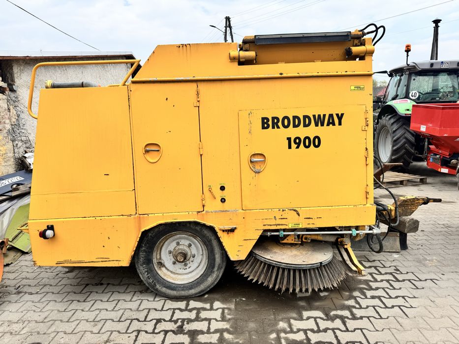 Zamiatarka Elewatorowa Schmidt Broddway 1900 Wasa 300 brodd son nordic Dobry stan gotowa do pracy