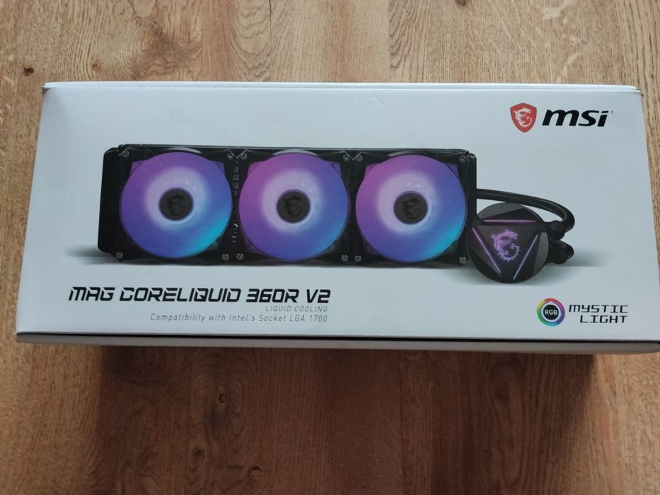 Chłodzenie MSI coreliquid 360R V2