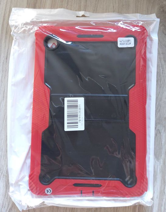 Czerwone pancerne etui obudowa case do Samsung Tab A8 (2021) X200/X205
