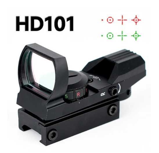 Оптичний Приціл 3-9x32EG +лазер направляющий, коліматор