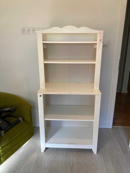 Regał szafka IKEA HENSVIK biały na książki zabawki