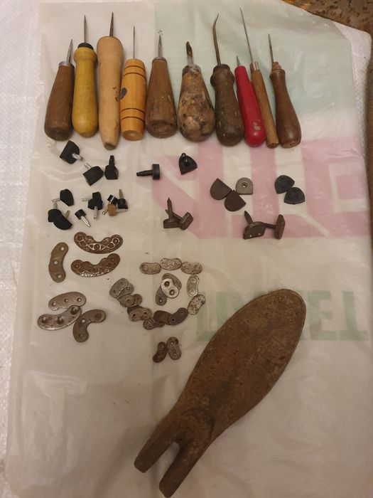 Лапка сапожная ступня металлическая