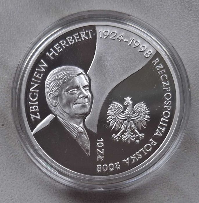 3 srebrne monety 10 zł - znani Polacy