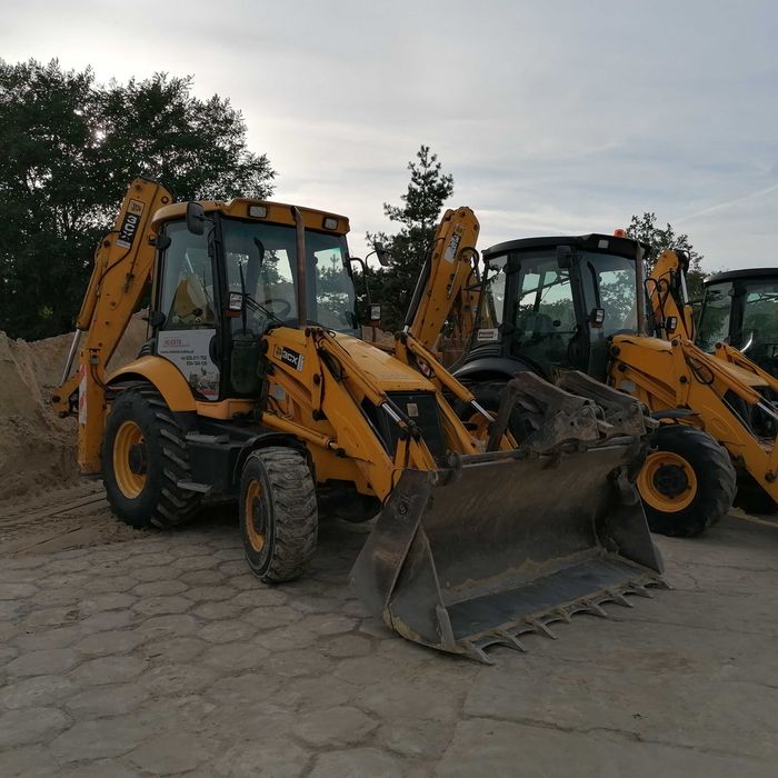 usługi koparka , koparko ładowarka/ młot kucie / transport/ wyburzenia
