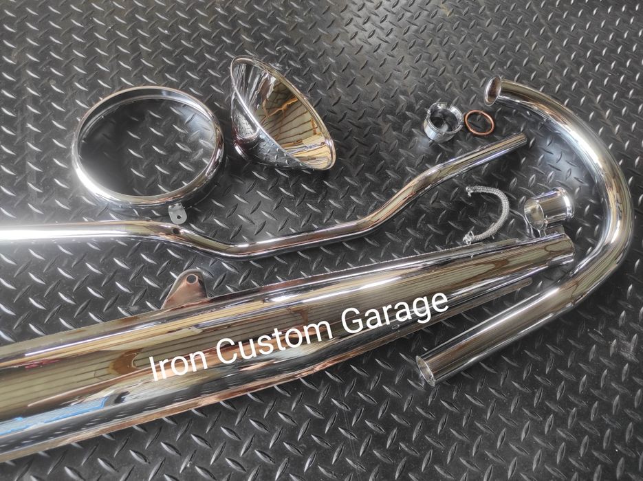 Nowy cylinder WSK 125 Alien + tłok . tłumik zapłon CDI wał