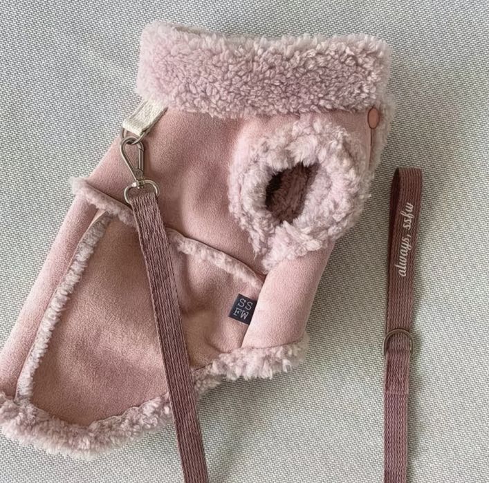 Дубленка для собак / Одя г для собак / Усі розміри /Преміум-матеріали