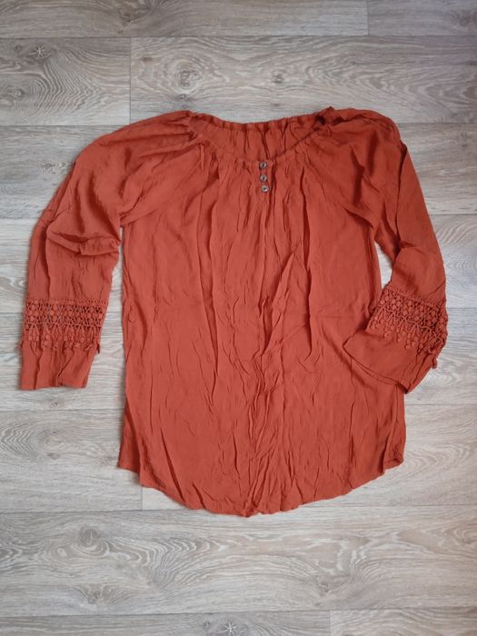 Bluzka M brązowa
