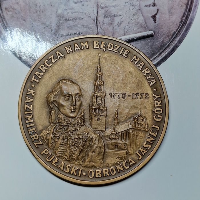 Medal PTAiN Pułaski 1982