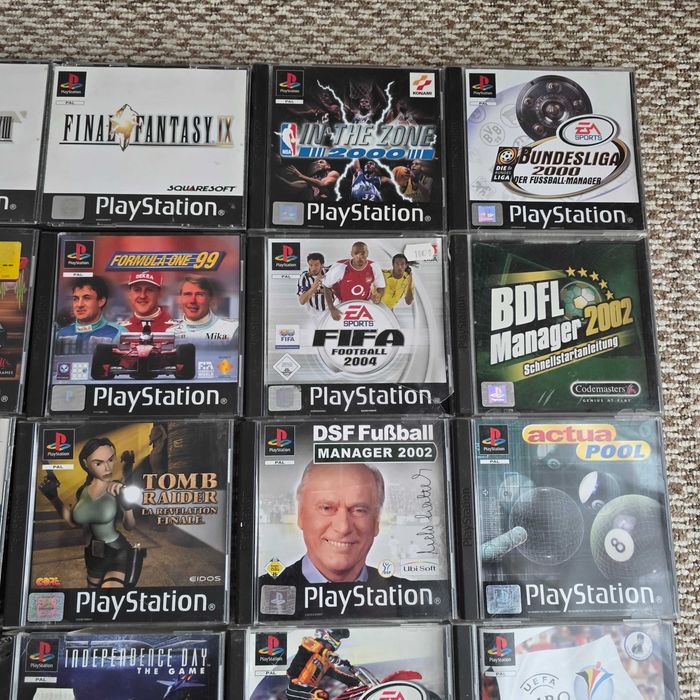 Zestaw 20 gier na PlayStation 1