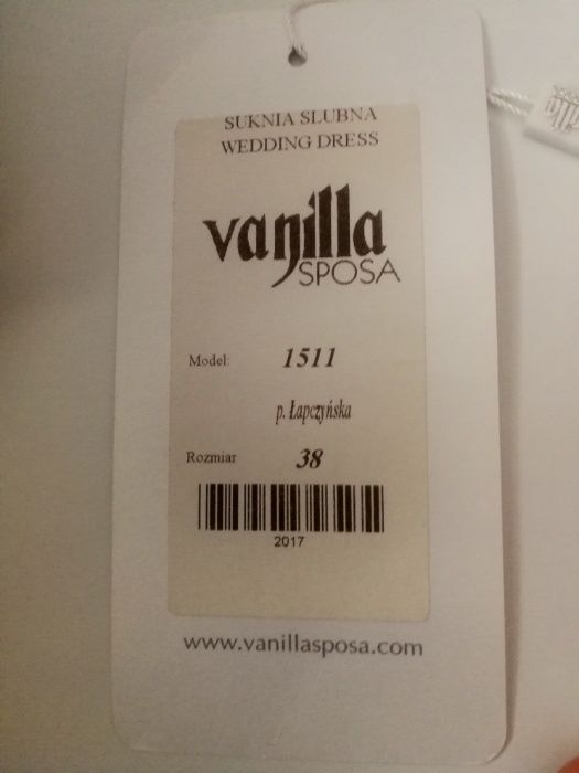 Suknia ślubna Madonna Vanilla Sposa 1511 38/M