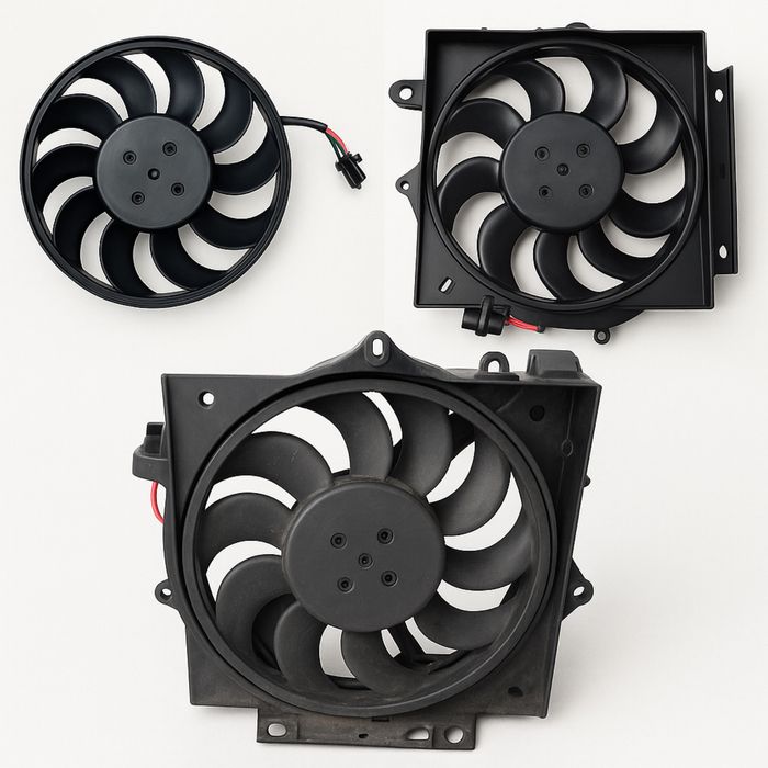 Ремонт вентеляторов Audi e tron gt, Porsche taycan