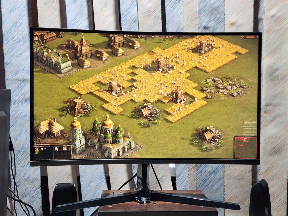 Монітор 27" Samsung вигнутий Curved LC27JG50QQI 144 Гц