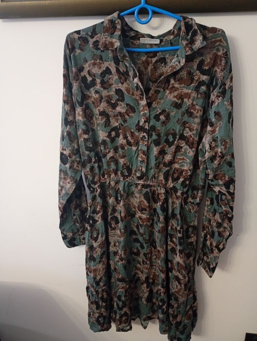 Sukienka damska panterka moro 44