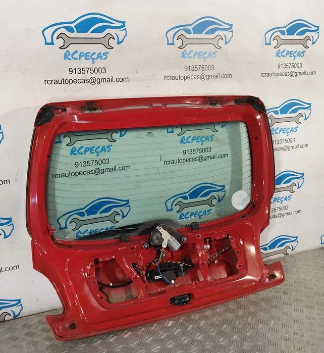 PORTA TAMPA MALA PEUGEOT 206 FECHO PUXADOR MOTOR VIDRO terceiro STOP