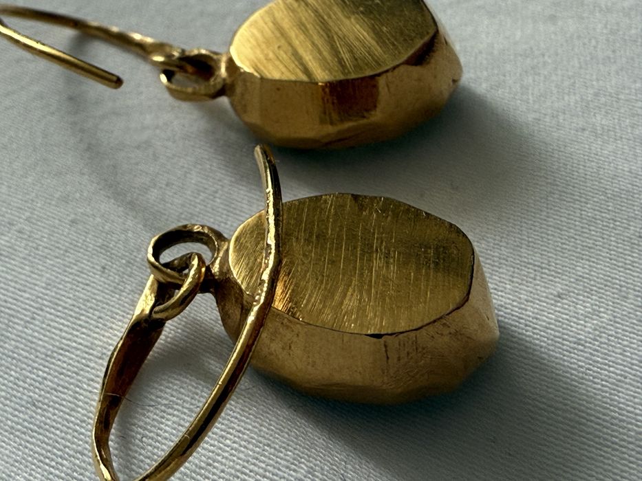 Kolczyki  Motyle W. Kruk swarovski srebro pozlacane 925