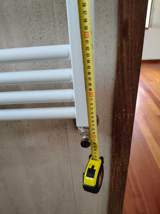 Toalheiro radiador a água quente