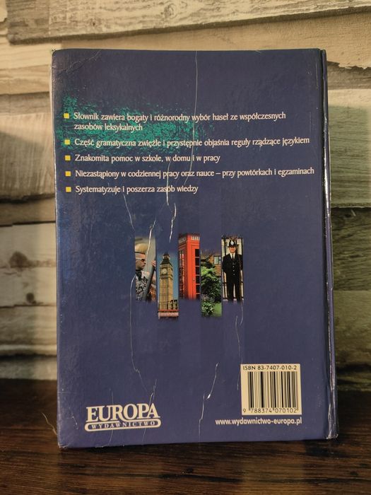 Słownik angielsko polski, polsko angielski z gramatyką Praca zbiorowa