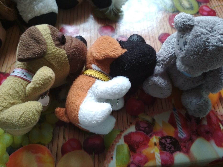 Меховые игрушки .