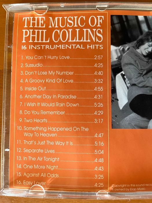 CD.s Roling Stones, Phil Collins e Neneh Cherry