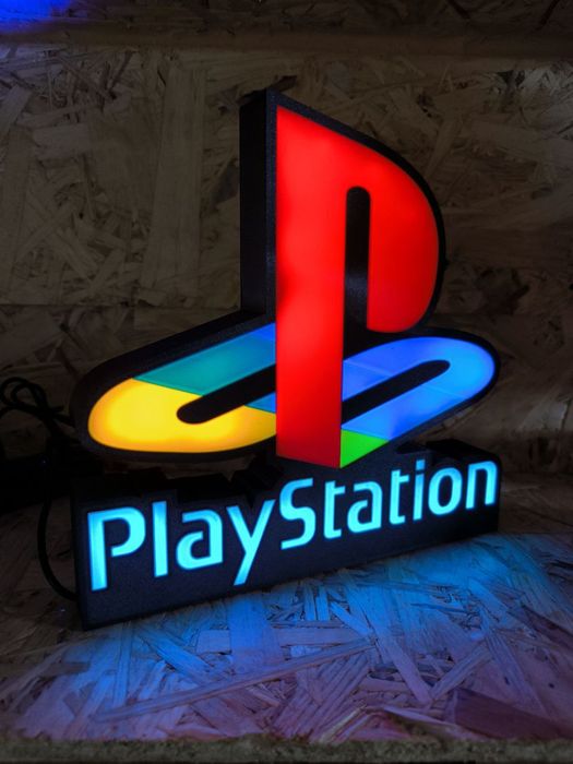Logo Playstation led RGB