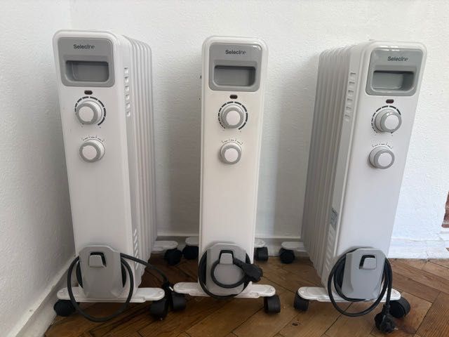 3 Aquecedores- 30eu CADA