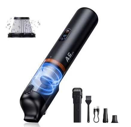 Пилосос Baseus A5 Air Car Vacuum Cleaner 12000Pa 2‑в‑1, всмоктування + надування