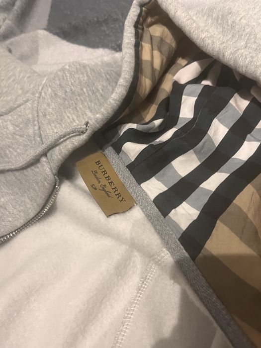 Bluza burberry z kapturem