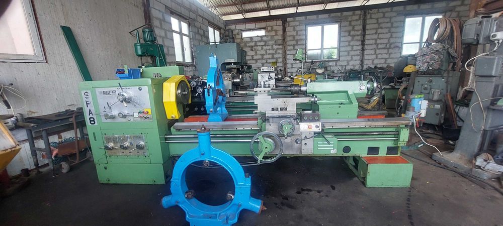 Tokarka spa 8 x 2000 stan idealny jak nowa 1m63 przelot 105