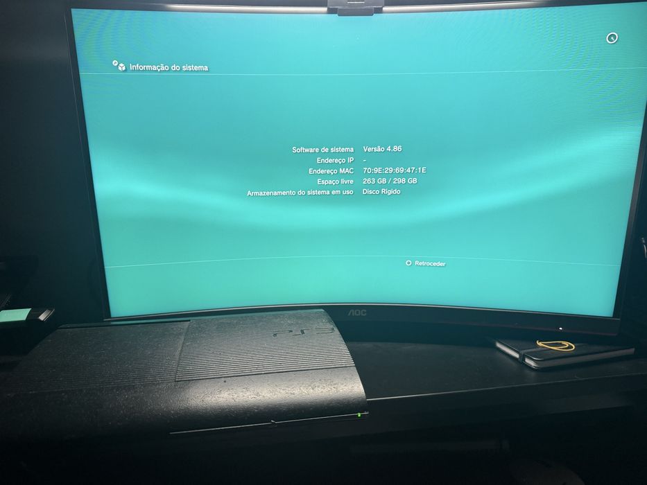 PlayStation 3 Super Slim – Desbloqueada (HEN) | Para Reparação ou Peças