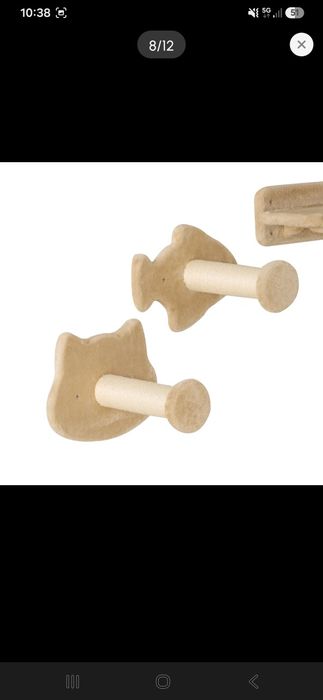 Conjunto de arranhador de parede para gatos