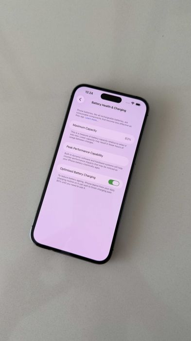 Apple iPhone 14 Pro Max 128GB 83% "roxo" + capa de proteção