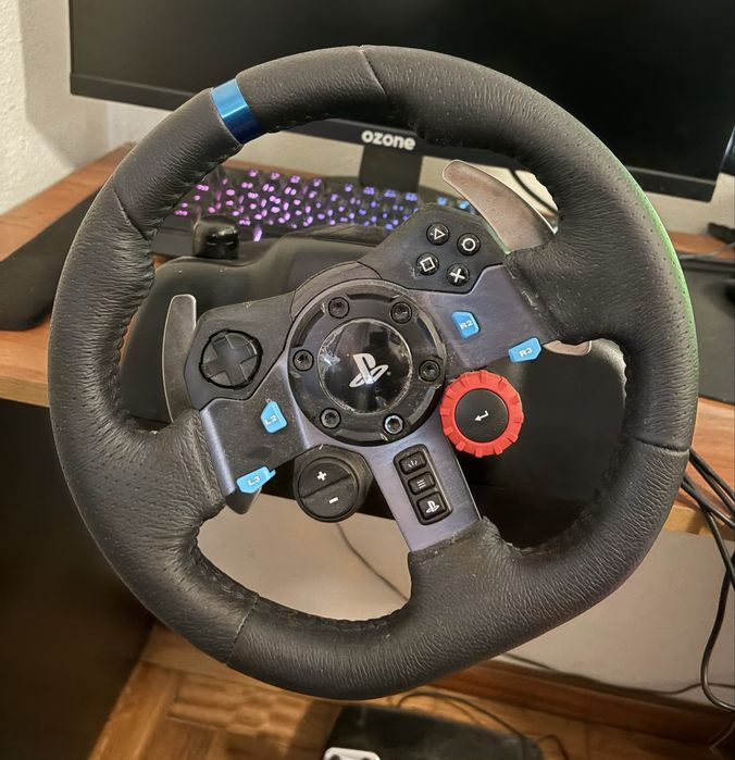 Logitech G29 Driving Force Volante + mudanças + pedais