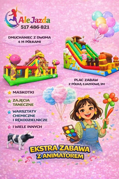 Animator zabaw z dziećmi