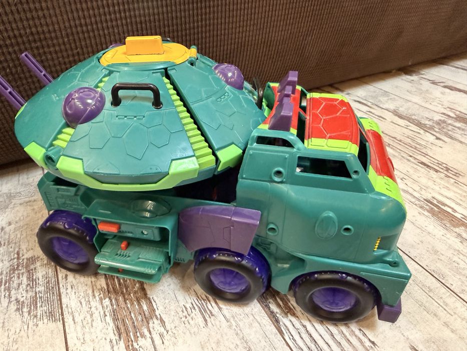 Ниндзя черепашки машина, мотоцикл, вертолёт, фигурки