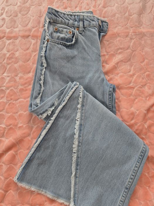 Трендові джинси H&M wide leg 140 р. для дівчинки