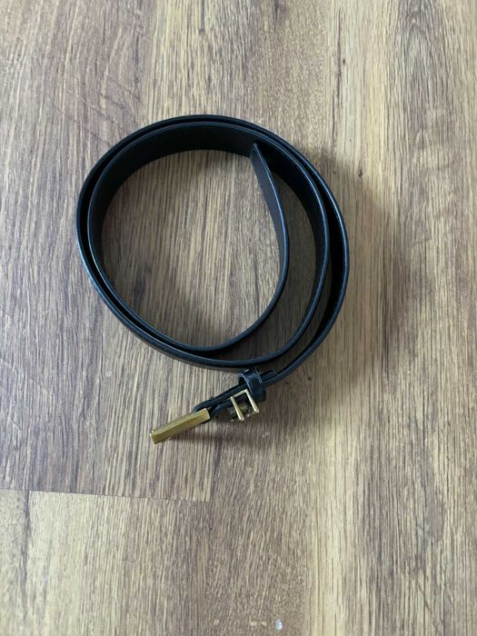 Czarny pasek YSL stan idealny
